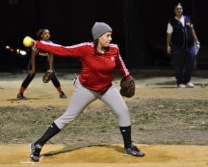 Speed Networking 2020! 3 photo of softball pitcher winding up for a fastball for FastPitch Networking - aka "Business Speed Dating" - image by Steven Pisano at Flickr, Speed Networking 2020