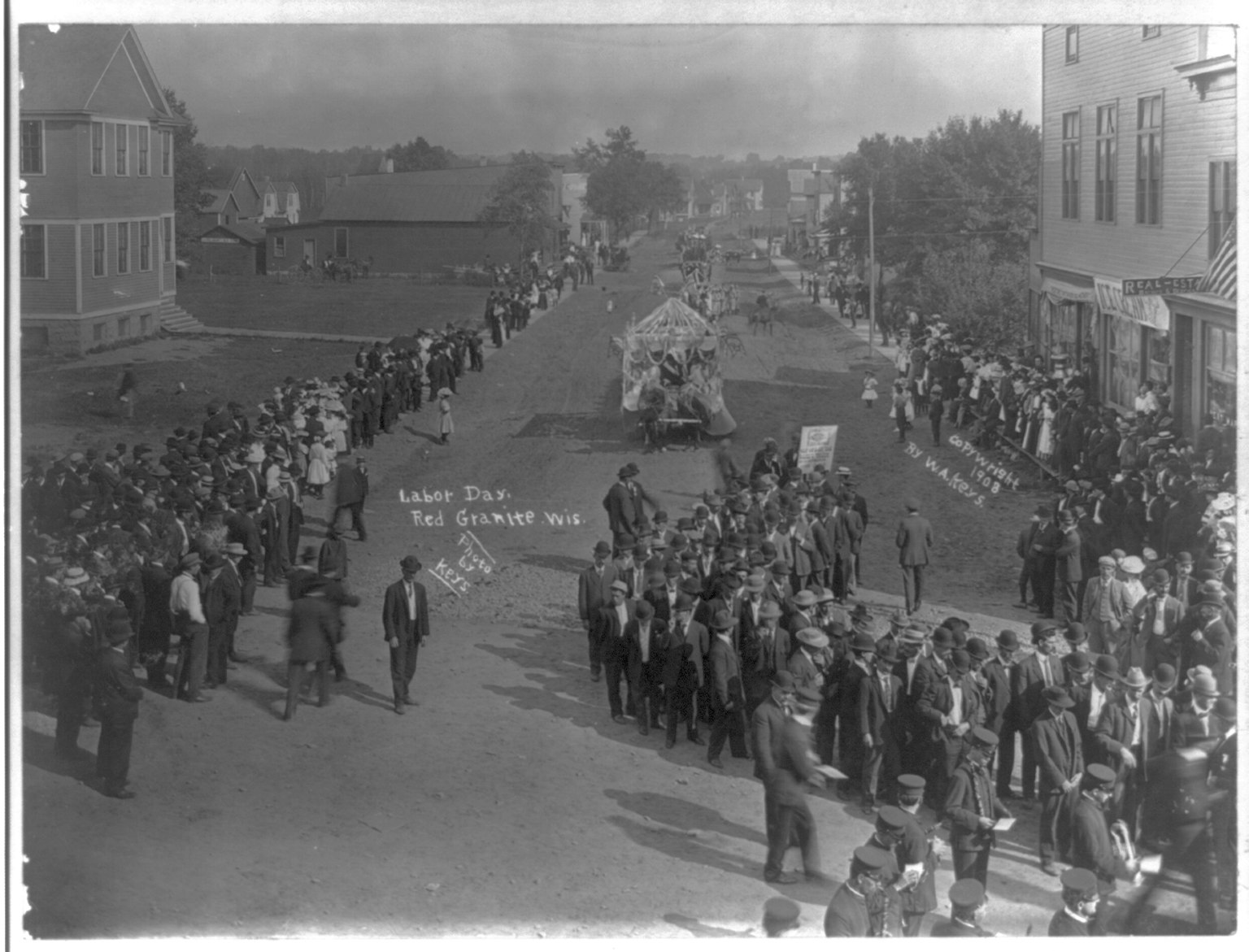 Labor Day, Red Granite, Wisconsin, for Happy Labor Day Post